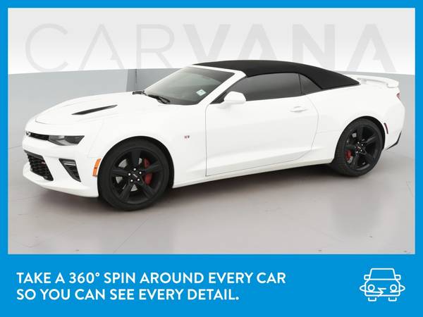 2017 Chevy Chevrolet Camaro SS Convertible 2D Convertible White for sale in Wilmington, NC – photo 3