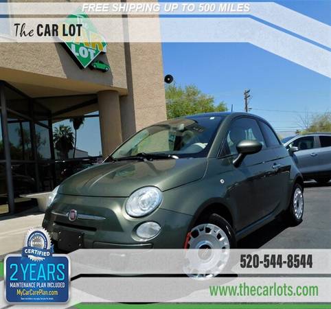 2012 Fiat 500 Pop CLEAN & CLEAR CARFAX Moon Roof/Cruise for sale in Tucson, AZ – photo 3