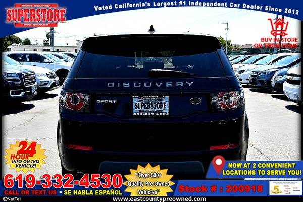 2017 LAND ROVER DISCOVERY SPORT SE -EZ FINANCING-LOW DOWN! - cars &... for sale in El Cajon, CA – photo 8