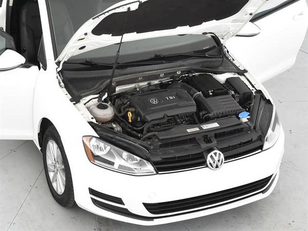 2015 VW Volkswagen Golf S Hatchback Coupe 2D coupe White - FINANCE for sale in Bethlehem, PA – photo 4
