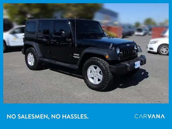 2017 Jeep Wrangler Unlimited Sport S Sport Utility 4D suv Black for sale in Placerville, CA – photo 11
