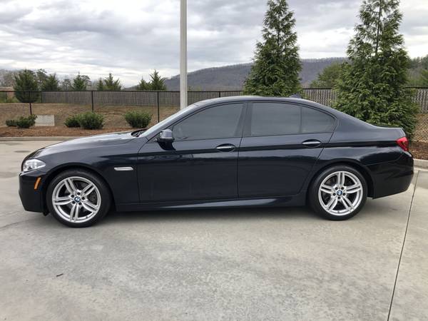 2015 BMW 550i xDrive M-Sport AWD 52k miles Blue/Black Super Clean for sale in Asheville, NC – photo 6