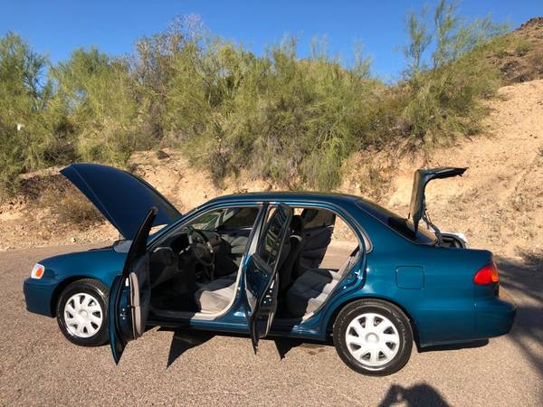 2001 TOYOTA COROLLA CE BRAND NEW PAINT JOB !!!! ONE OWNER CAR !!!! for sale in Phoenix, AZ – photo 12