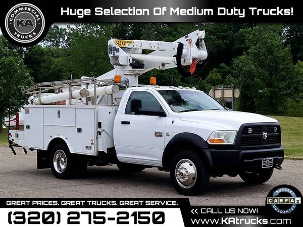 2012 Ram 5500 37 5ft 37 5 ft 37 5-ft Bucket Truck 4WD 4 WD 4-WD 6 7L for sale in Dassel, MN – photo 2