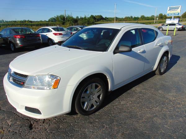 2014 Dodge Avenger Glacier White Buy Here Pay Here $2500 down CLEAN... for sale in New Albany, OH