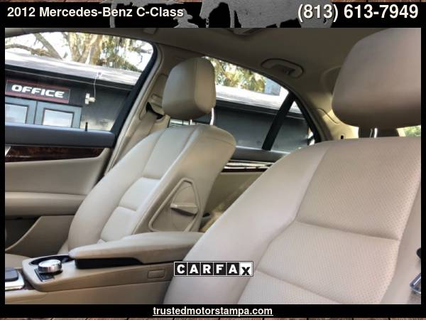2012 MERCEDES BENZ C-250 SPORT SEDAN with Pwr windows w/1-touch... for sale in TAMPA, FL – photo 22