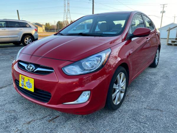 2013 Hyundai Accent GLS 101k Miles One Owner Good Carfax - cars &... for sale in Machesney Park, IL – photo 2