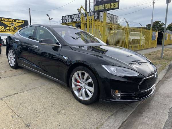 2014 Tesla Model S P85 sedan - - by dealer - vehicle for sale in INGLEWOOD, CA – photo 4