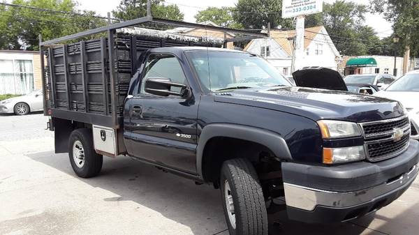 2006 chevy flatbed stake bed rack body with liftgate for sale in Elmont, NY – photo 4