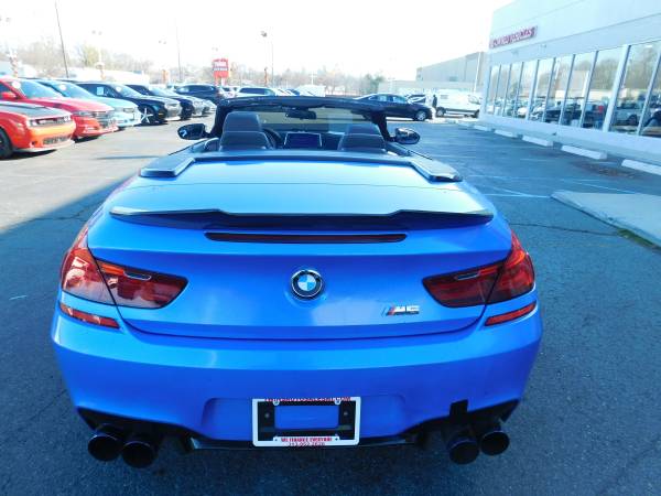 2014 BMW M6 CONVERTIBLE **SUPER CLEAN**LOW MILES**FINANCING... for sale in redford, MI – photo 2