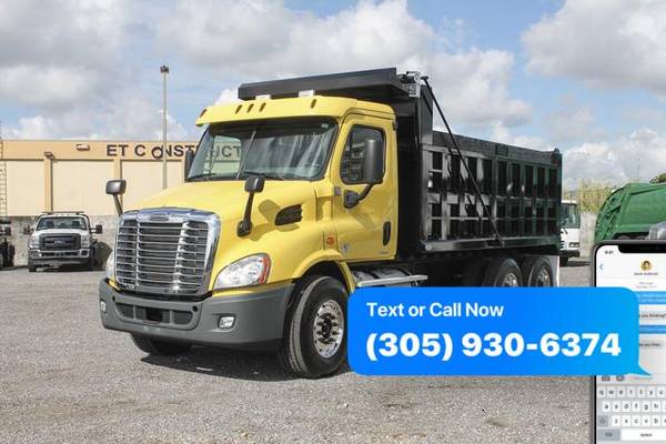 2011 Freightliner Cascadia Dump Truck For Sale *WE FINANCE BAD... for sale in Miami, FL – photo 3