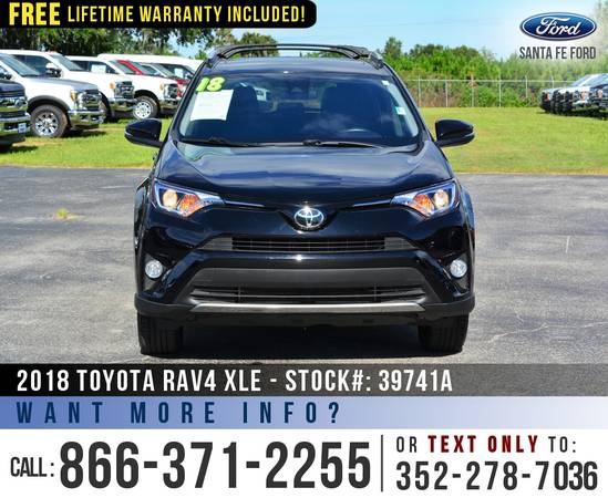 *** 2018 Toyota RAV4 XLE *** ECO Mode - Cruise Control - Sunroof for sale in Alachua, GA – photo 2