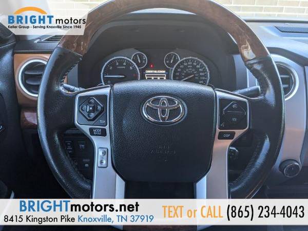 2014 Toyota Tundra 2014 TOYOTA Tundra 1794 Edition CrewMax 4WD... for sale in Knoxville, TN – photo 9