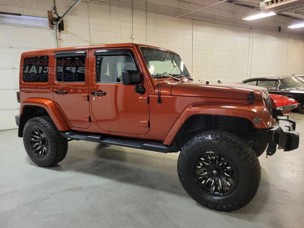 2014 Jeep Wrangler Unlimited Sahara 4x4 33k Miles Copperhead Pearl for sale in Tempe, AZ – photo 7