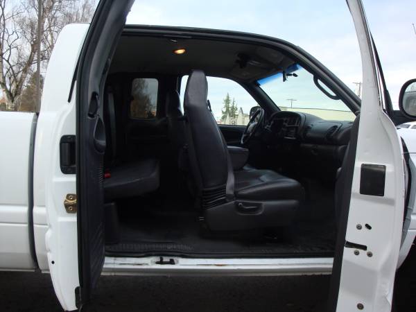 2001 DODGE RAM 2500 QUAD DOOR SHORTBOX 4X4 5.9 GAS V8 AUTO LEATHER... for sale in LONGVIEW WA 98632, OR – photo 12
