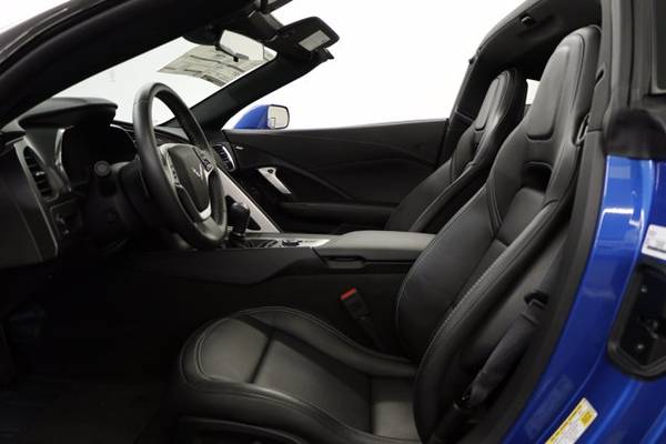 LEATHER! MANUAL! 2014 Chevy CORVETTE STINGRAY Z51 1LT Coupe Blue for sale in clinton, OK – photo 4