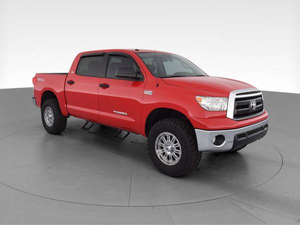 2012 Toyota Tundra CrewMax Pickup 4D 5 1/2 ft pickup Red - FINANCE -... for sale in Muncie, IN – photo 15