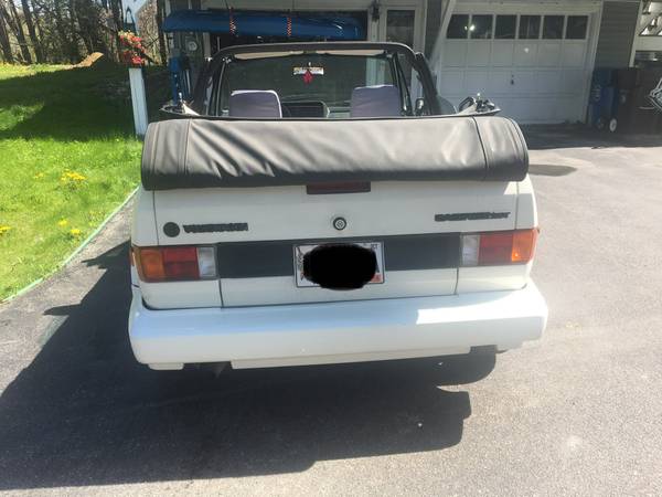 89 Volkswagen Cabriolet Karmann edition convertible-Sale pending for sale in Windham, ME – photo 5