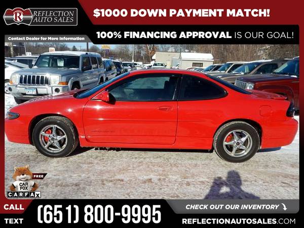2001 Pontiac Grand Prix GT FOR ONLY 109/mo! - - by for sale in Oakdale, MN – photo 3