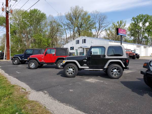 1998 thru 2006 Tj wranglers - - by dealer - vehicle for sale in Evansville, IL – photo 8