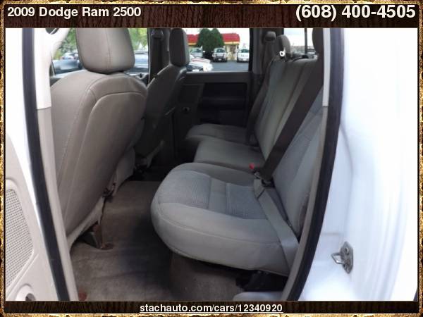 2009 Dodge Ram 2500 4WD Quad Cab 140.5" SLT with Tinted glass for sale in Janesville, WI – photo 8