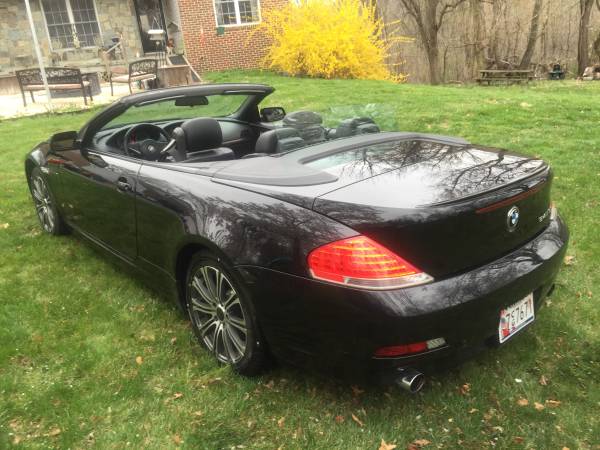Rare 2004 645ci convertible with V8/6sp manual and Sport Package for sale in Frederick, MD – photo 14