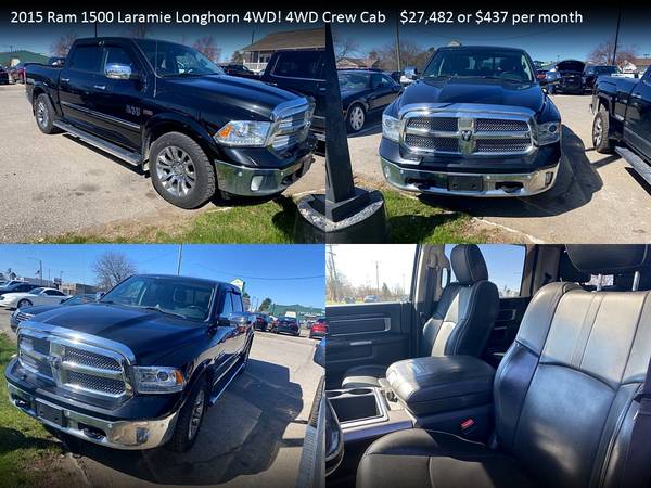 475/mo - 2016 Ram 1500 Big Horn 4WD! 4 WD! 4-WD! EcoDiesel! Crew Cab for sale in Chelsea, MI – photo 12