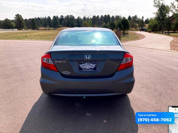 2012 Honda Civic Sdn - CALL/TEXT TODAY! - cars & trucks - by dealer... for sale in Sterling, CO – photo 4