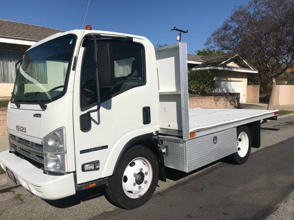 2008 ISUZU NPR GASOLINE FLAT BED 12 - - by dealer for sale in Los Angeles, CA – photo 2