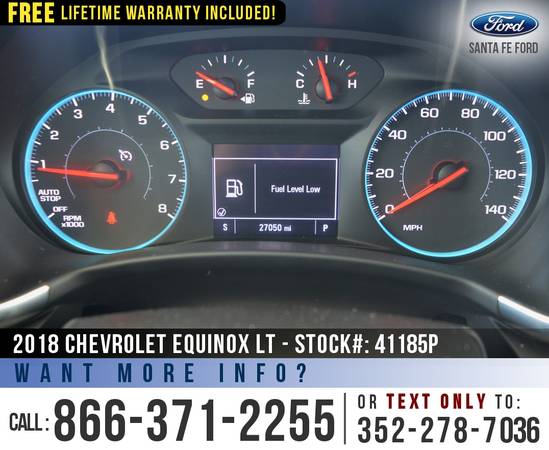2018 Chevrolet Equinox LT Wi-Fi, Apple CarPlay, Touchscreen for sale in Alachua, AL – photo 14