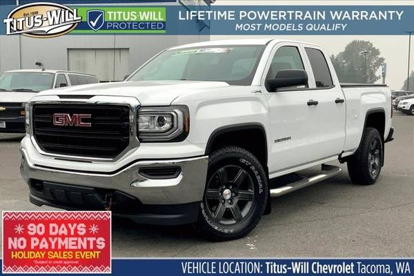 2017 GMC Sierra 1500 4x4 4WD Truck BLACK Extended Cab - cars &... for sale in Tacoma, WA – photo 12