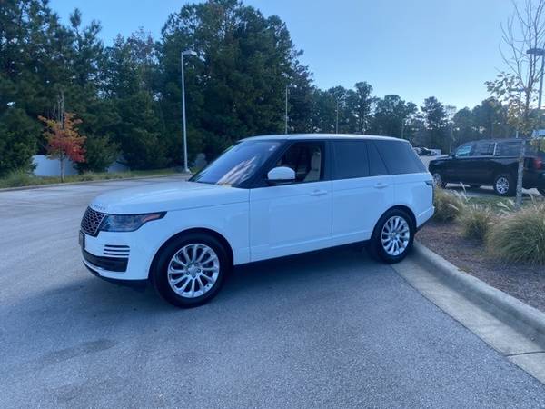 2019 Land Rover Range Rover 3.0L V6 Supercharged HSE suv White -... for sale in Swansboro, NC – photo 4