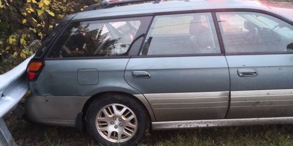 2002 Subaru Outback LL Bean Edition 3.0 AWD drives with damaged body... for sale in Dundalk, MD – photo 3