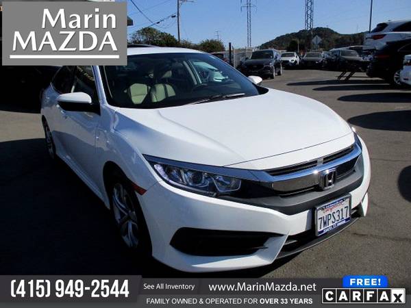 2016 Honda *Civic* *LX* FOR ONLY $232/mo! - cars & trucks - by... for sale in San Rafael, AL – photo 3