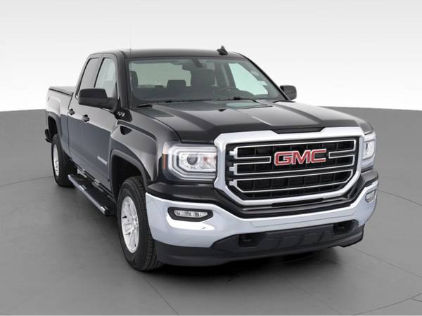 2018 GMC Sierra 1500 Double Cab SLE Pickup 4D 6 1/2 ft pickup Black... for sale in Brooklyn, NY – photo 16