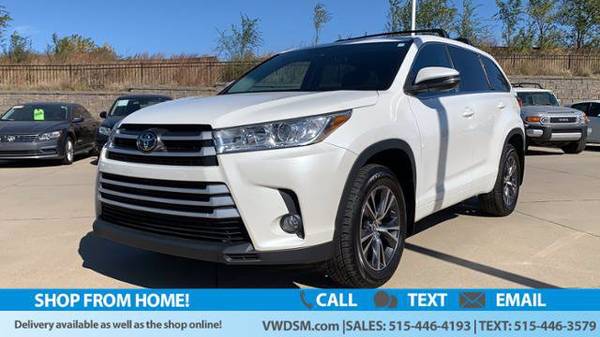 2017 Toyota Highlander LE Plus suv White - cars & trucks - by dealer... for sale in Johnston, IA – photo 7