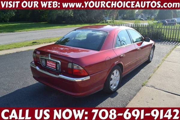*2005 LINCOLN LS LUXURY* LEATHER SUNROOF DVD KEYLES ALLOY WHEEL 621348 for sale in CRESTWOOD, IL – photo 6