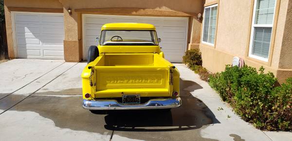 1957 3100 Chevrolet Short bed big window truck for sale in Santee, CA – photo 4