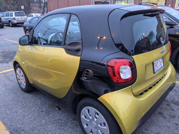 2016 Smart Car Pure - For Two - cars & trucks - by owner - vehicle... for sale in Lowell, MA – photo 2