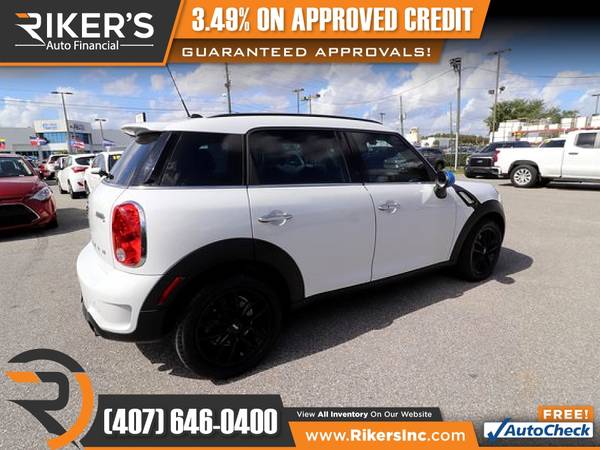$184/mo - 2016 Mini Cooper S Countryman Base - 100 Approved! - cars... for sale in Kissimmee, FL – photo 9