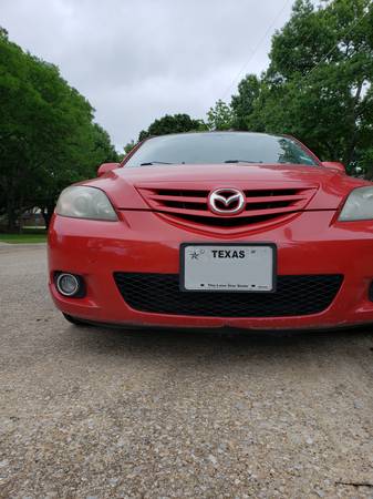 2004 Red Mazda 3 Hatchback - Manual Transmission for sale in Richardson, TX – photo 6