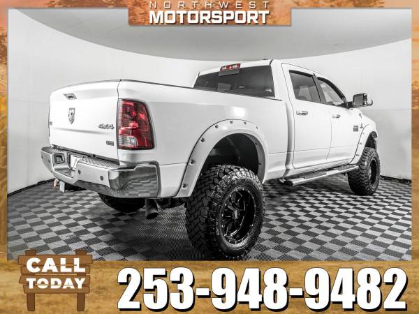 *LEATHER* Lifted 2012 *Dodge Ram* 3500 Laramie 4x4 for sale in PUYALLUP, WA – photo 5