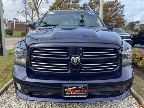 2016 Ram 1500 SPORT CREW CAB 4X4, WARRANTY, LIFTED, LEATHER - cars &... for sale in Norfolk, VA – photo 2