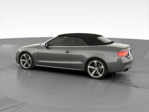2015 Audi S5 Premium Plus Convertible 2D Convertible Gray - FINANCE... for sale in Montebello, CA – photo 6