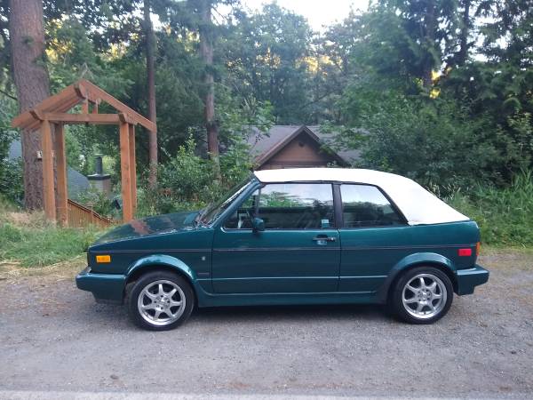 92 VW Cabriolet Convertible Wolfsburg Edition - - by for sale in Bellingham, WA – photo 14