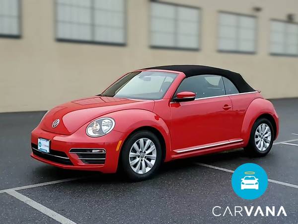 2017 VW Volkswagen Beetle 1.8T S Convertible 2D Convertible Red - -... for sale in Luke Air Force Base, AZ – photo 4