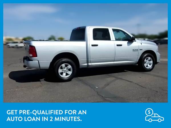 2017 Ram 1500 Crew Cab Express Pickup 4D 5 1/2 ft pickup Silver for sale in Lafayette, LA – photo 9