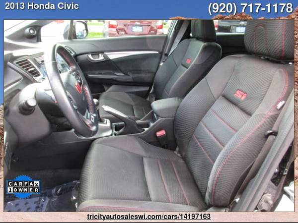 2013 HONDA CIVIC SI 4DR SEDAN Family owned since 1971 - cars & for sale in MENASHA, WI – photo 11