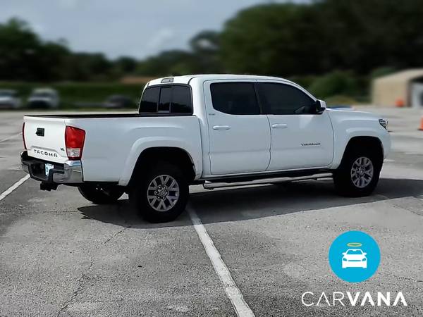 2017 Toyota Tacoma Double Cab SR5 Pickup 4D 5 ft pickup White - -... for sale in largo, FL – photo 11