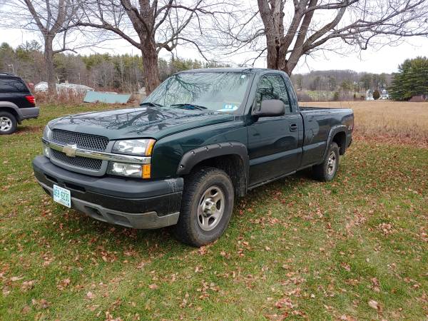 2004 Chevy 4 WD Pickup 91,000 miles - cars & trucks - by owner -... for sale in Enfield, NH – photo 2
